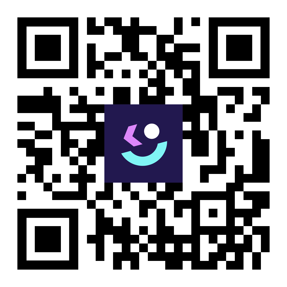 Kod QR do pobrania aplikacji Konwencik
